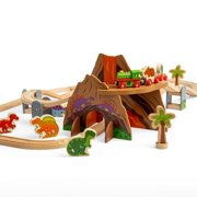 Bigjigs Rail - Dinosaur Railway Set