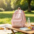 thumbnail image 6 of Lightweight Back to School Bag,Unisex Backpack,Zipper Multi-compartment,Adjustable Shoulder Strap,Everyday Carry on Travel Daypack, 6 of 7