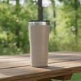 thumbnail image 3 of (2 pack) Ozark Trail 22 oz Stainless Steel Insulated Tumbler, Tan, 3 of 11