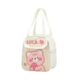 thumbnail image 3 of Reusable Cooler Bags Cartoon Lunch Tote Bags Insulated Portable Lunch Box Bag, #B, 3 of 5