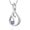 S/Purple, variant on Stainless Steel Love Infinity Stone Heart Urn Pendant Cremation Jewelry for Ashes Holder Memory Necklace Memorial Jewelry
