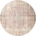 thumbnail image 1 of Ahgly Company Machine Washable Indoor Round Traditional Wheat Beige Area Rugs, 4' Round, 1 of 7