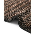 thumbnail image 7 of Unique Loom Outdoor Border Collection Area Rug - Checkered (9' x 12' 2" Rectangle Brown/Black), 7 of 7