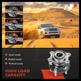 thumbnail image 5 of A-Premium 2 x Rear Wheel Bearing and Hub Assembly with 5-Lug Compatible with Ford Escape 2013-2019 & Lincoln MKC 2015-2019, AWD Only, 5 of 6