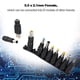 thumbnail image 4 of Kits de adaptador de corriente CC ANGGREK 8PCS Conector de CC universal Negro, 4 of 8