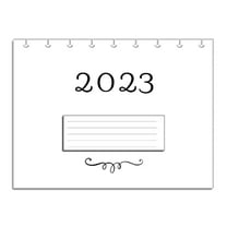 2023 Monthly Calendar Refills for 7 Disc Planners (Minimalist)