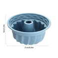 thumbnail image 3 of Silicone Savarin Cake Molds | Non-Stick Round Baking Pan | Steam & Bake Safe | Blue | Easy Clean & Release | Kitchen Baking Tool, 3 of 6