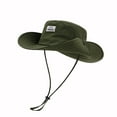thumbnail image 1 of Sombreros para hombre y mujer, estilo único, color sólido, sombrero de pescador, sombrero de playa, sombrero de poliéster para mujer., 1 of 2