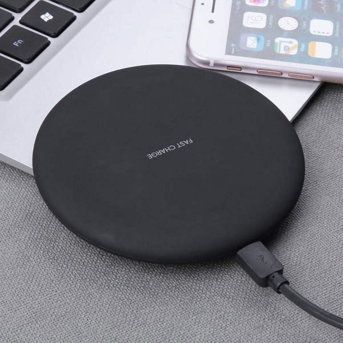Wireless Charger for Samsung Galaxy S23 FE Phone - Fast 7.5W and 10W Charging Pad Slim Quick Charge for Samsung Galaxy S23 FE 6.4" (Fan Edition) Model