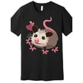 thumbnail image 2 of Camiseta premium con diseño de zarigüeya bebé (228612), divertida camiseta de manga corta para hombre, color negro, para adultos, hombres, mujeres, adolescentes y jóvenes., 2 of 7