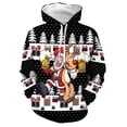 thumbnail image 3 of Sudadera con capucha para hombre, ropa de calle de manga larga con estampado Harajuku de Navidad, Tops casuales de gran tamaño, otoño, 3 of 3