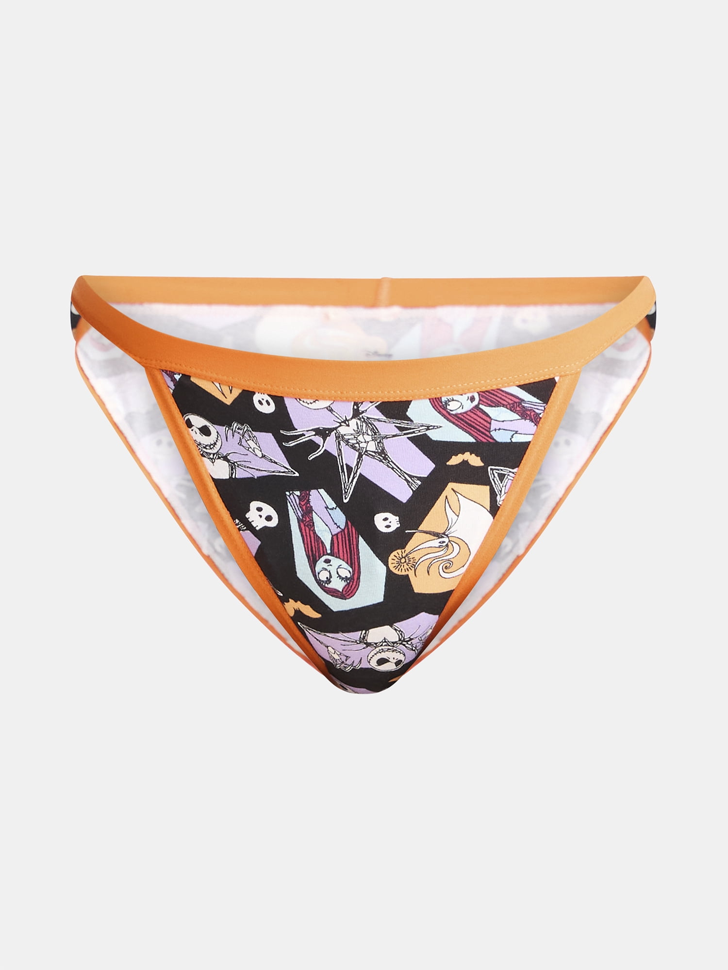 Disney Nightmare Before Christmas Women's Halloween Bikini Panties, 3-Pack, Sizes S-XXL