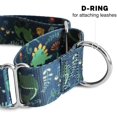 thumbnail image 3 of GFDYREE - Martingale Collar for Dogs - Dog Training Collar - Big, Wide & Thick Dog Collar - Escape-Proof, Weatherproof, Durable and Comfortable - Dino - Extra Large Dog Collar, 3 of 6