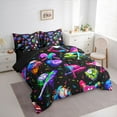 thumbnail image 3 of Castle Fairy Baseball Gamer Twin Bedding Sets,Abstract Splash Bedding Comforter Set, 3 of 8