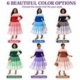 thumbnail image 6 of Vestido Que Rebota, Bouncy Dress for Women, Bouncy Church Dress, Plus Size Elegant Pearl Dress with 3/4 Sleeves, 6 of 6