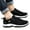 Black, variant on Men's Wide Hiking Shoes for Men Slip on Loafers Walking Shoes Trekking Trails Hiking Sneakers