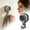 Grey, variant on Suction Cup Hooks Heavy Duty Vacuum Lock Reusable Waterproof No Drill Window Glass Shower Hanger,1PC,White