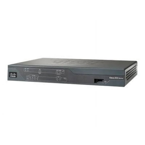 Cisco 888 G.SHDSL Router with CUBE - Router - DSL modem 4-port switch WAN ports: 2