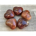 thumbnail image 5 of Strawberry Quartz Gemstone Hearts, Polished Strawberry Quartz Puffy Hearts, Strawberry Quartz Palm Stone, Strawberry Quartz Heart (5 Hearts）, 5 of 9