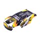 thumbnail image 2 of Carrocería de coche RC 1/16 que reemplaza juguetes, modelo de vehículo de pasatiempos, control remoto resistente amarillo, 2 of 9