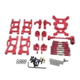 thumbnail image 3 of Kits de actualización de metal para coche RC WLtoys 1/12 124019, con cojinetes, asientos C, amortiguadores delanteros y traseros, accesorios rojo, 3 of 9