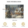 thumbnail image 2 of COMIO Christmas Wall Art Home Decor Santa Claus Reindeer with Sleigh Poster Canvas Print Christmas Tree Pictures Winter Wall Decor Gallery Living Room Bathroom Room Aesthetic, 2 of 5