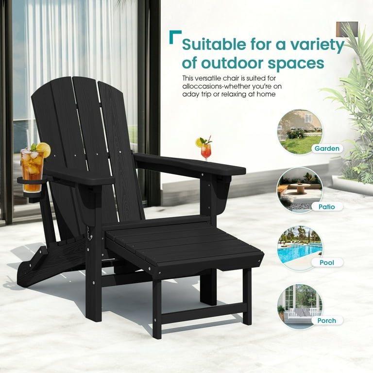 Adirondack キャンパーズチェア 2脚セット ブラック アディロンダック キャンパーズチェア ブラック – aandfonlinestore