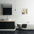 thumbnail image 3 of Stupell Industries Sunlit Bathroom View Botanical & Floral Painting White Framed Art Print Wall Art, 17 x 17, 3 of 9