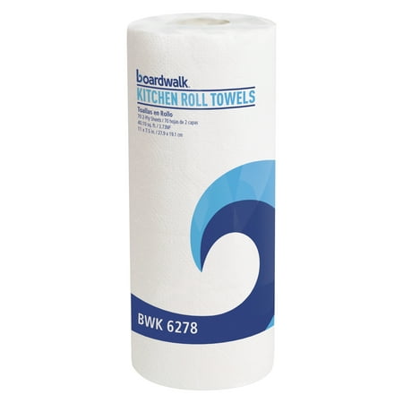 - Boardwalk 2-Ply White Perforated Paper Towel Rolls, 70 Sheet Rolls, (Pack of 30) -BWK6278