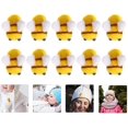 thumbnail image 4 of 20 Felt Bee Mini Crafts Bee Craft Balls Bee Pom Poms DIY Craft Decorations, 4 of 5