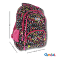 thumbnail image 2 of Mochila Escolar Resistente de Diseños de grafitti de Gran Capacidad Genial, 2 of 3
