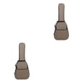 thumbnail image 4 of Minnieouse Bolsa acolchada para guitarra, correa ajustable, funda de doble hombro, impermeable, tela gruesa para bolsas musicales Type1 NO1, 4 of 6