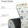 thumbnail image 4 of Yayeee Faucet Mat for Kitchen Sink 30" Diatomite Long Splash Guard Pad, Blue Floral, 2 Pack, 4 of 7