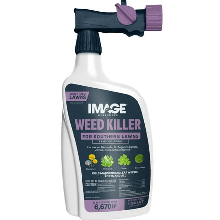 Image Southern Lawn Weed Killer for St. Augustine Grass & Centipede Grass, Herbicide, 32 oz 2.77 lb.