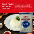 thumbnail image 4 of Shirakiku, Mochigome Sweet Rice | Short Grain Japanese Gluten-Free, Non-GMO Rice with Low Calories and Dietary Fiber | Perfect for Authentic Asian Cuisine | 2 Pound (Pack of 1), 4 of 6