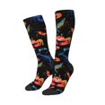 thumbnail image 2 of Haiem Animals Under Water Socks, Funny Novelty Crazy Design Cotton Socks Sports Socks Knee High Socks For Men, Women,1Pairs - Gift For Working Friends, 2 of 8