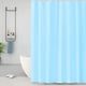 thumbnail image 4 of Forro para cortinas de ducha - cortina de baño impermeable de plástico de 70x70 pulgadas • Azul, blanco, rosa, gris • Fácil de limpiar, 4 of 6