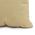 thumbnail image 2 of Simply Daisy, 16" x 16" Ticking Stripe Outdoor Pillow, Yellow, 2 of 2