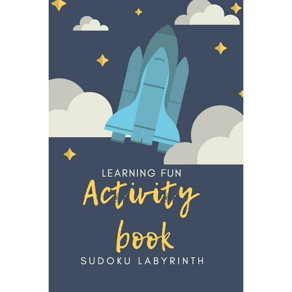 activity book: A magnificent activity book on space for children - Over 100 activities - Sudoku, Labyrinth ... - From the age of 8. (Paperback)