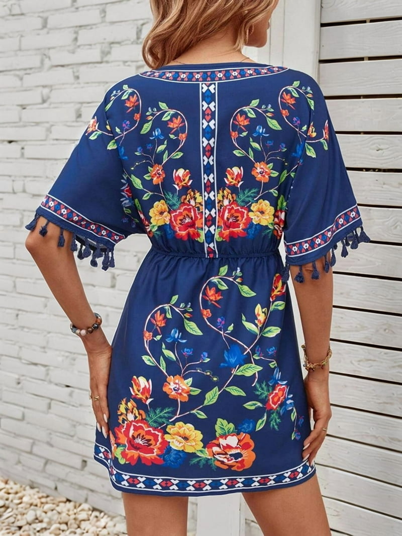 mexican vacation dresses Mexico Maxi Womens Dress for  Sandhya Garg shoulder neckline creates an effortlessly feminine and romantic look valuemindedmama on LTK