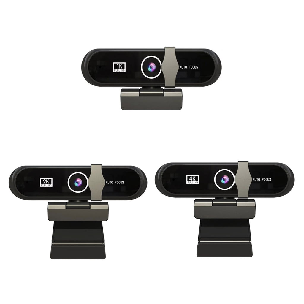 B9 USB Webcam with Auto Focused and Integrated Microphone for Students and Remote Office Workers