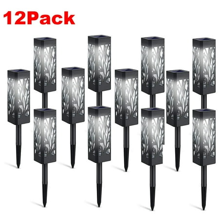 

12Pack Outdoor Lights Solar Powered Solar Yard Lights - White