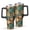 Pioneer Flower Floral-2, variant on 40oz Pioneer Flower Floral Print Pattern Insulated Tumbler with Handle, BPA-Free Leak Proof Lid and Straws, Double Wall Vacuum, Hot 12h/Cold 34h