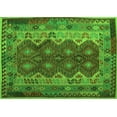 thumbnail image 1 of Ahgly Company Indoor Rectangle Oriental Green Traditional Area Rugs, 3' x 5', 1 of 1