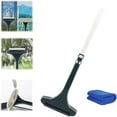 thumbnail image 2 of Green 2-In-1 Mesh Cleaner Brush Window Screen Cleaner With Scraper Multifunctional Glass Cleaning Tool For Home Kitchen Flannel Material Weight 0.26 Lbs, 2 of 4