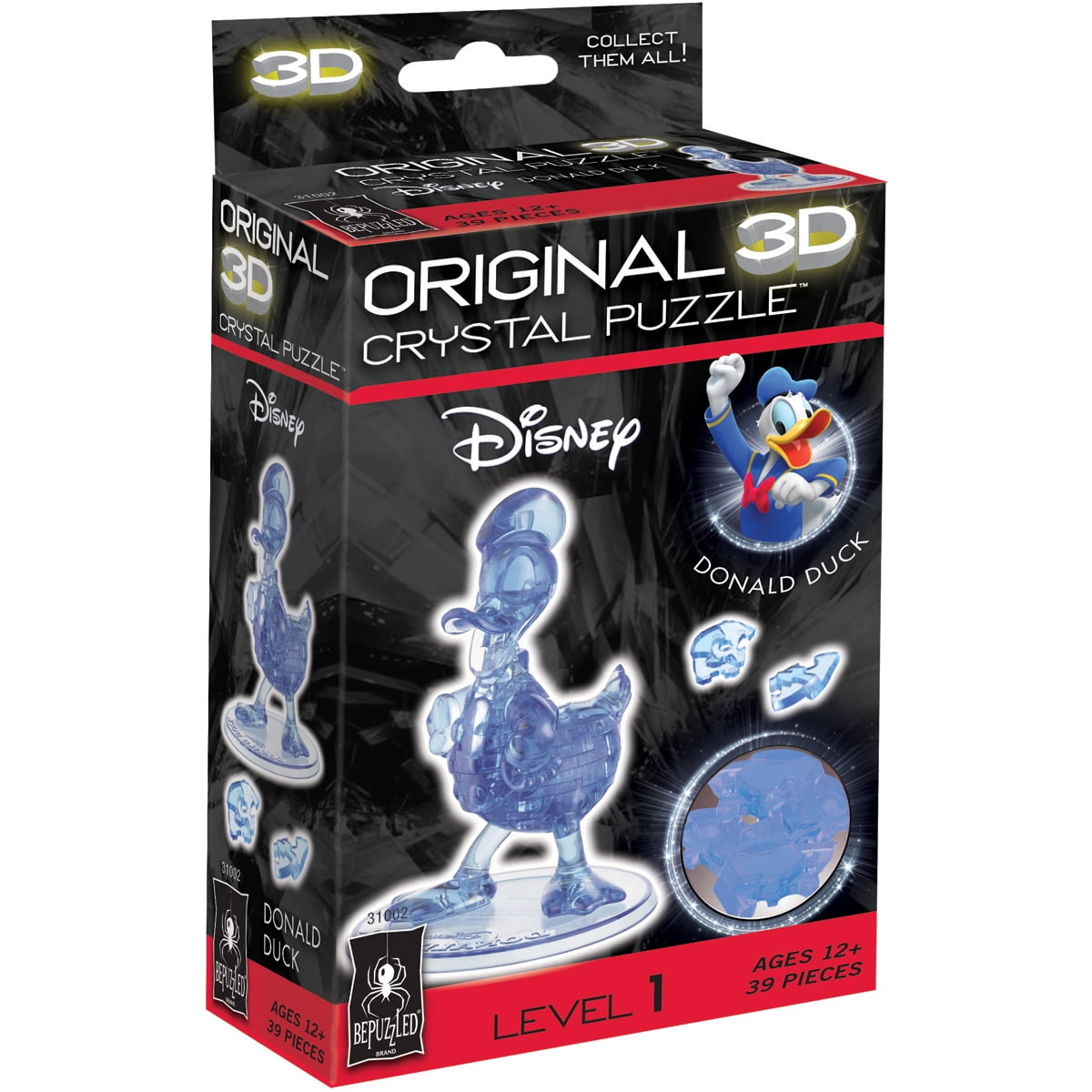 Disney Donald Duck 3D Crystal Puzzle