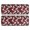 Red Skull Rose, variant on Kitchen Rugs Sets Of 2,White Cosmic Pattern Anti Fatigue Kitchen Mat Rugs Non Slip Washable,Decorative Kitchen Floor Mats for Kitchen,Sink,Laundry,17"x47"+17"x47"