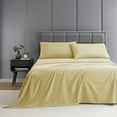 thumbnail image 5 of Nestl Full XL Sheets Set, Instantly Soft, Deep Pocket Bed Sheets Full XL 4 Piece, Luxury Soft Microfiber Full XL Sheets Sets, Custard Mellow Yellow, 5 of 10