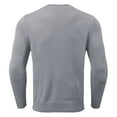 thumbnail image 5 of Entyinea Mens Sweaters for The Winter Long Sleeve Solid Color Basic Slim Fit Knitted Pullover Tees Gray M, 5 of 5