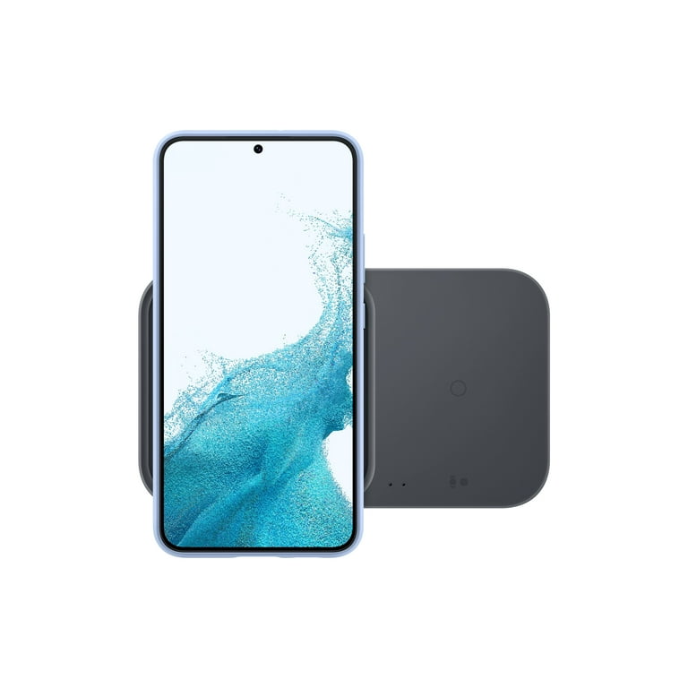 Samsung 15W Wireless Charger Duo w/ USB C Cable, Charge 2 Samsung 15W Wireless Charger Duo w/ USB C Cable, Charge 2